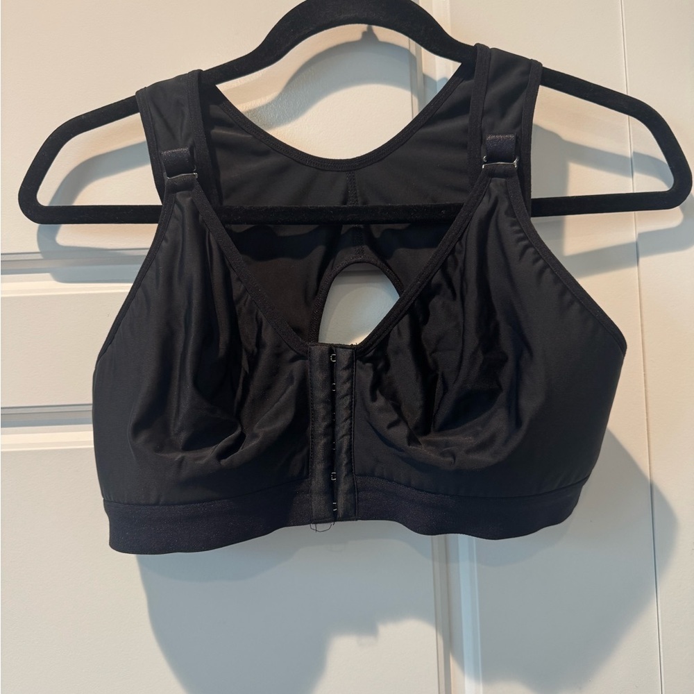KIMIKAL Post Surgery Bra Front Closure Surgical Bra  High Support Large